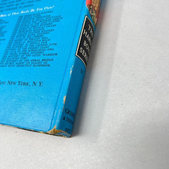 The Hardy Boys Book Lot of 4 Yellow Feather Aztec Warrior‎ Disappearing Floor - Picture 15 of 16